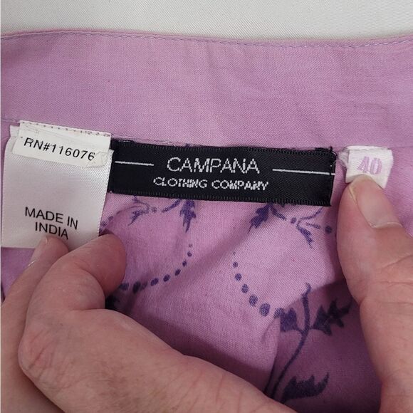 VINTAGE 90s skirt sequin made in India purple ombre maxi L - Picture 5 of 7